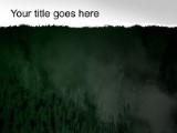 Forest Fire PowerPoint Template text slide design